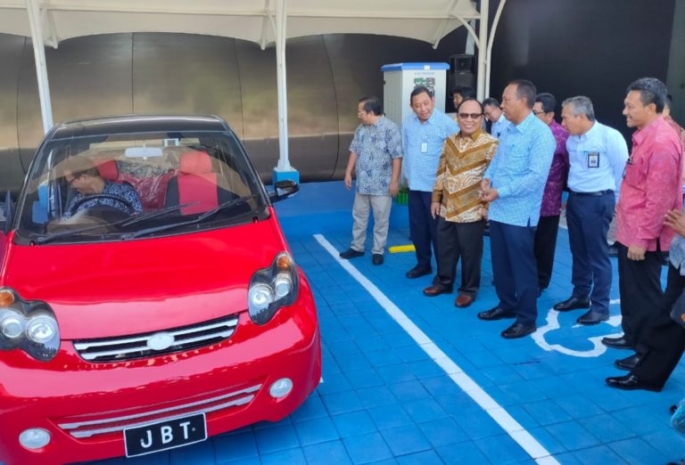 Jalan Tol Bali Mandara Sediakan Layanan Stasiun Pengisian Kendaraan Listrik