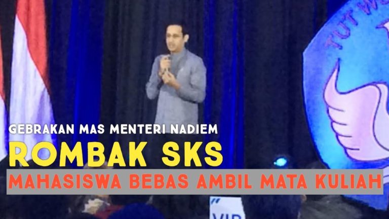 Mendikbud Nadiem Makarim Luncurkan Kebijakan “Kampus Merdeka”