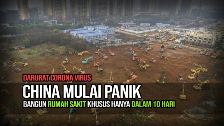 Dikebut 6 Hari, China Bangun Rumah Sakit Khusus Pasien Corona Virus