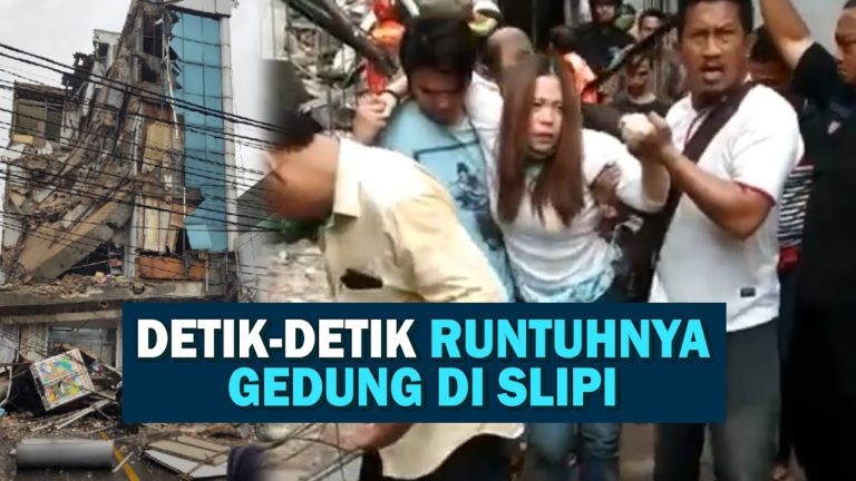 Ruko di Slipi Jakarta Barat Roboh, Tiga Orang Dilaporkan Terluka