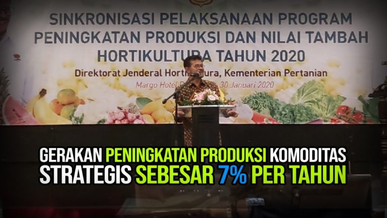 Hortikultura Kementan Sinkronisasikan Program Gerakan Tiga Kali Ekspor