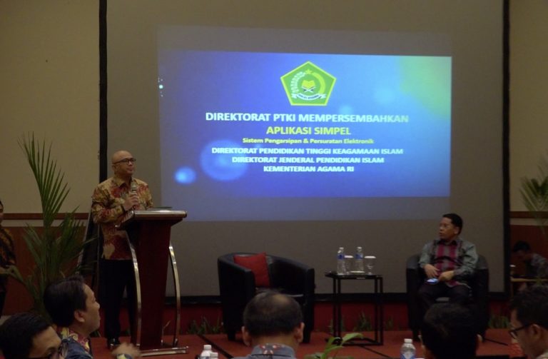 Tunjang Kinerja, Direktorat PTKI Luncurkan Aplikasi Simpel