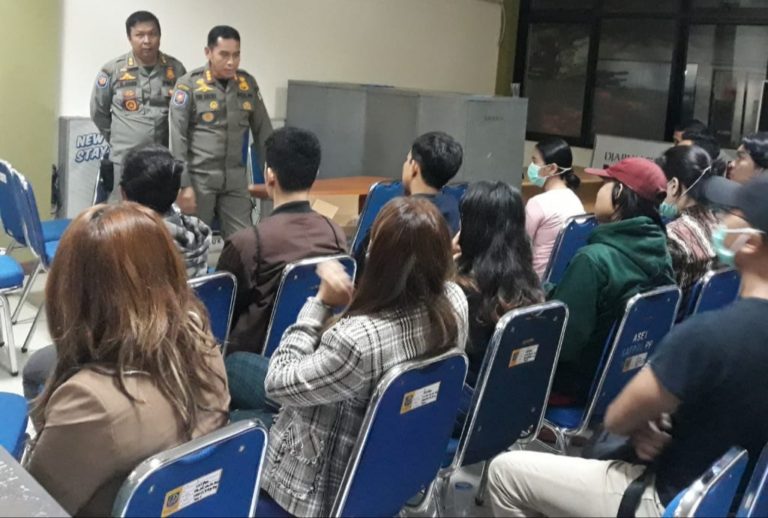 Sejumlah Pasangan Mesum Terjaring Razia Satpol PP Kota Depok