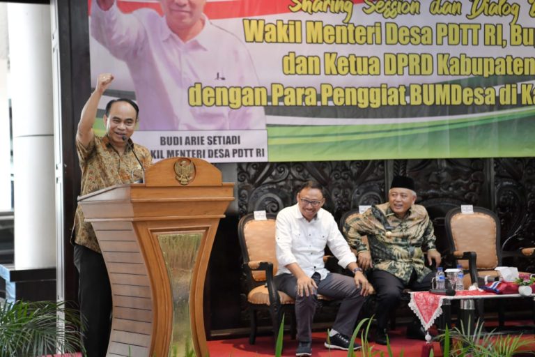 Budi Ari: BUMDes harus jadi Pusat Perdagangan dan Distribusi Desa
