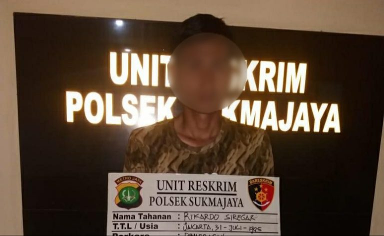 Rampas Ponsel Warga, Seorang Pemuda di Depok Diringkus Polisi