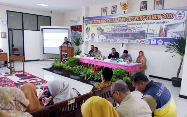 Serapan Anggaran Kecamatan Cipayung Depok Capai 90 Persen