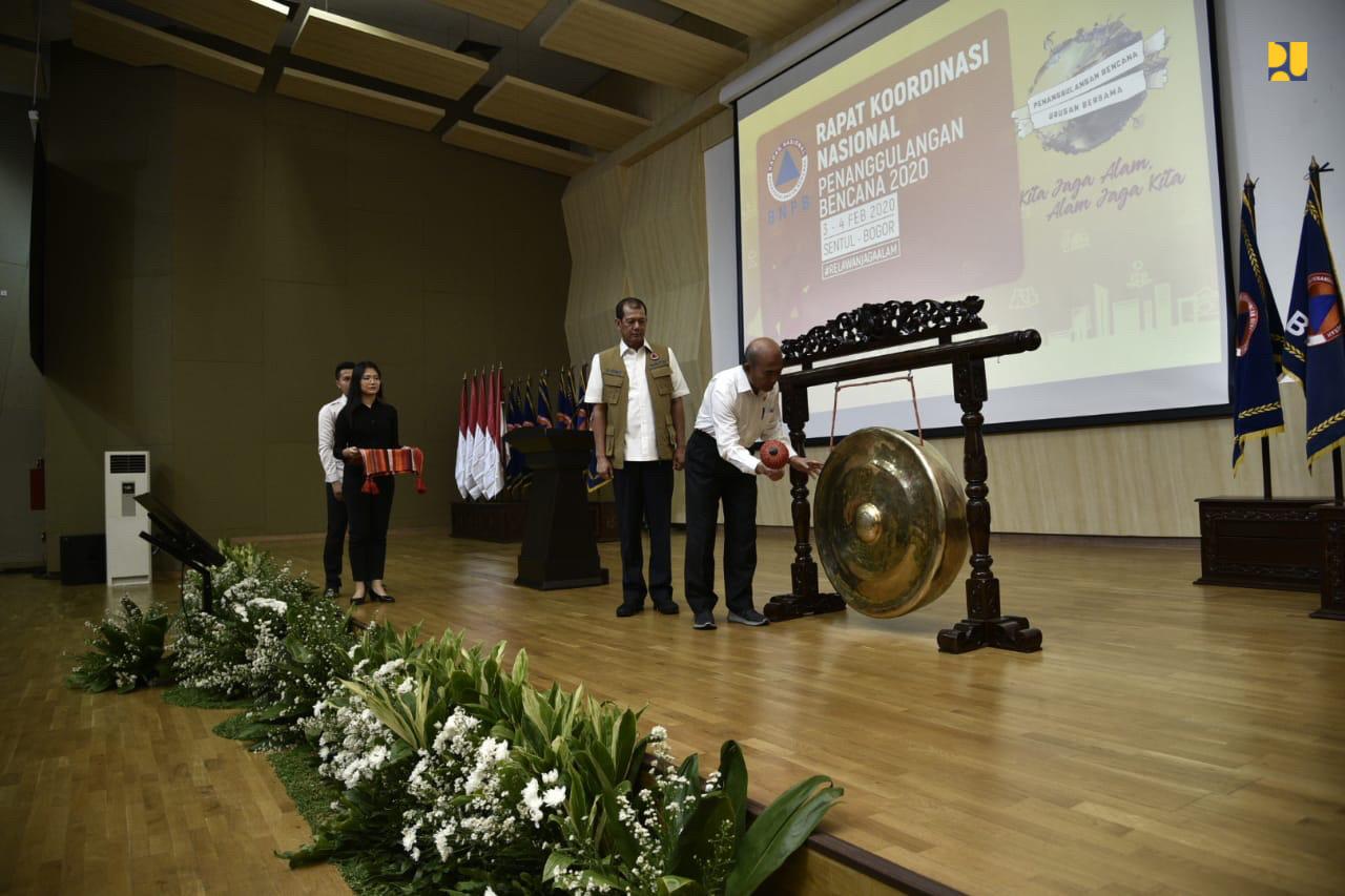 Kementerian PUPR Apresiasi BNPB dalam Koordinasi Penanggulangan Bencana