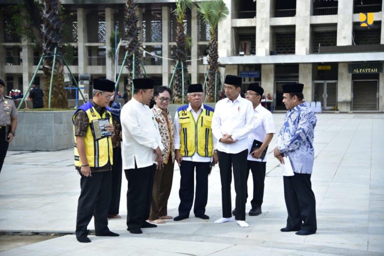 Progres Capai 73.34 Persen, Renovasi Masjid Istiqlal Ditarget Rampung Sebelum Ramadan 2020