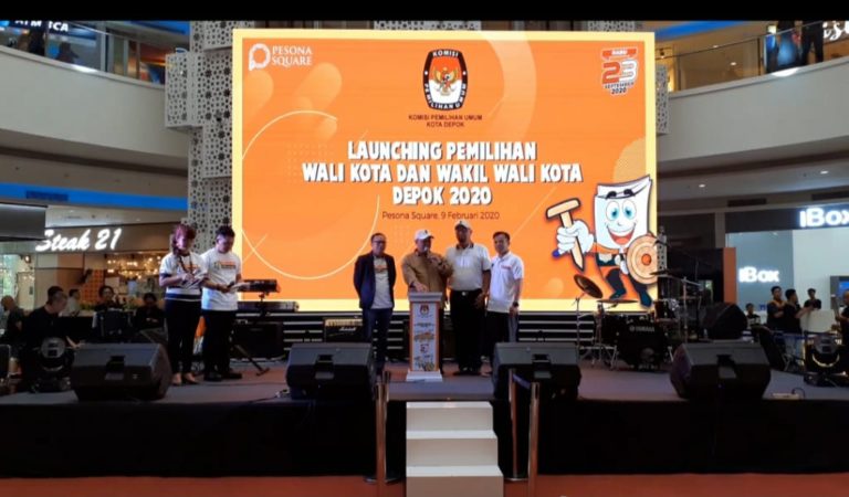 KPU Kota Depok Resmi Luncurkan Tahapan Pilwalkot 2020