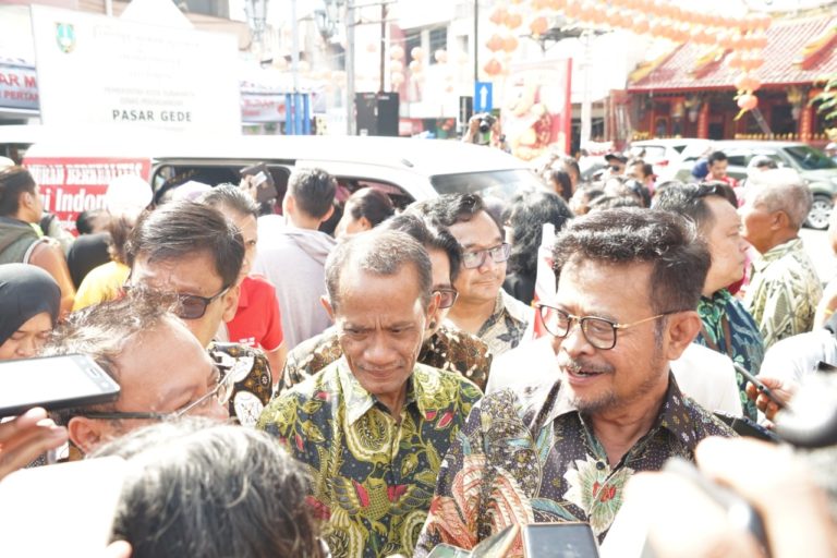Kementan Guyur Bawang Putih dan Cabai ke 5 Pasar di Surakarta