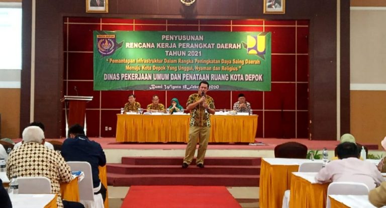 Antisipasi Banjir, Dinas PUPR Depok Akan Buat Sumur Resapan