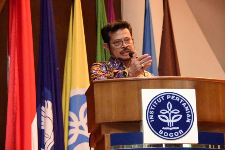 Mentan ajak Mahasiswa Tingkatkan Produktivitas Pertanian