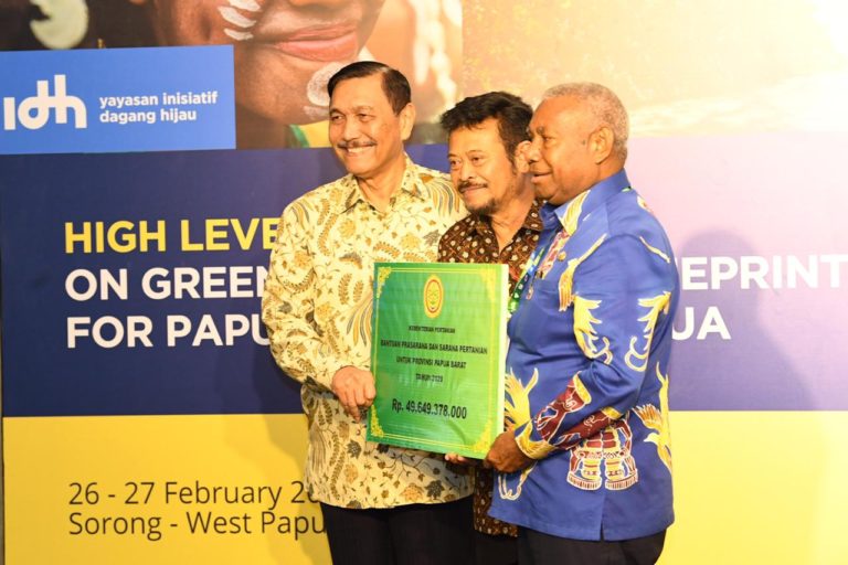 Mentan Syahrul Dorong Investasi Berkelanjutan Sektor Pertanian di Papua Barat