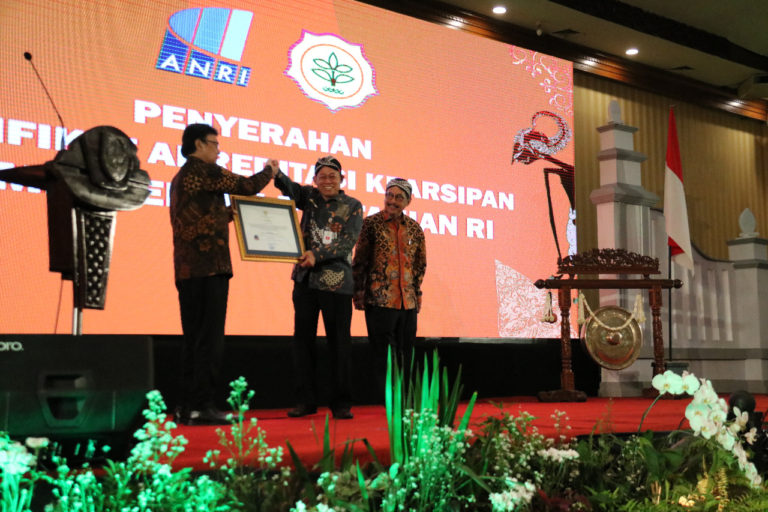 Kementan Raih Dua Penghargaan Sekaligus dari ANRI Terkait Kearsipan
