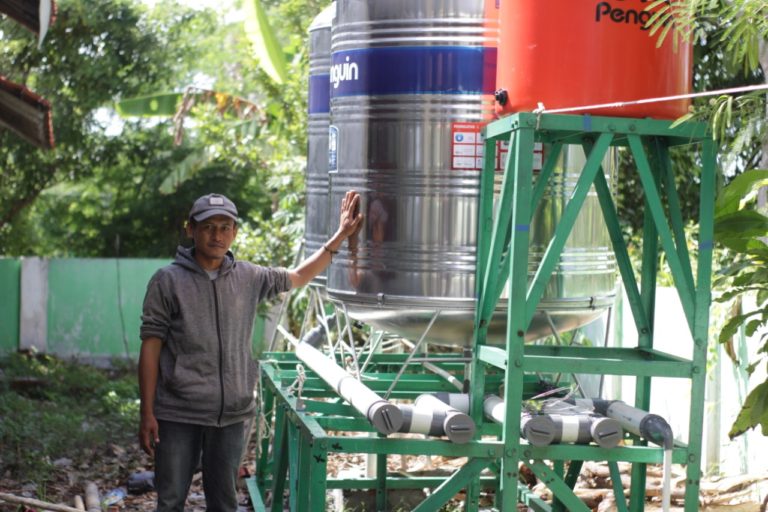 Warga Brebes Bisa Hemat Air Selama Setengah Tahun dengan Instalasi PAH