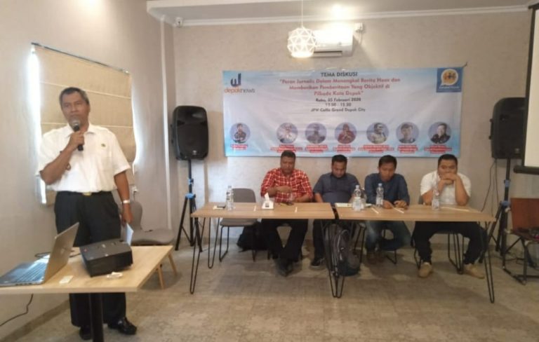 Jelang Pilwalkot 2020, Diskominfo Depok Minta Media Aktif Edukasi Masyarakat