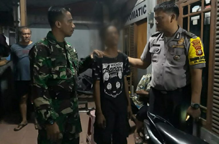 Diduga akan Lancarkan Aksi Pencurian, Seorang Pemuda di Depok Diamankan