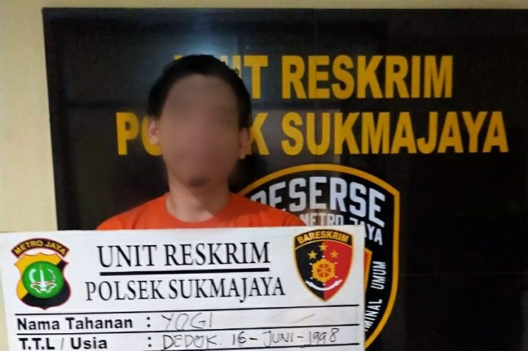 Nekat Curi Ponsel Tetangganya, Pemuda di Depok Dibekuk Polisi