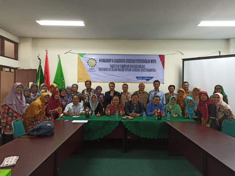 52 Dosen MIPA UIN Bandung Ikuti Workshop E-Learning