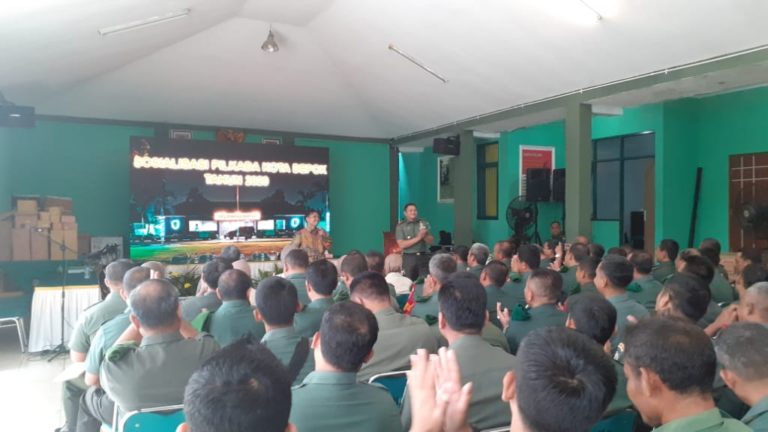 Gelar Sosialisasi Pilwakot 2020, Ketua KPU Depok Apresiasi Kodim