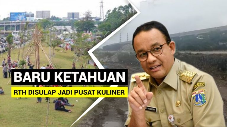 Heboh Lagi!!! Jalur Hijau di jakarta ini Malah Disulap jadi Kawasan Kuliner