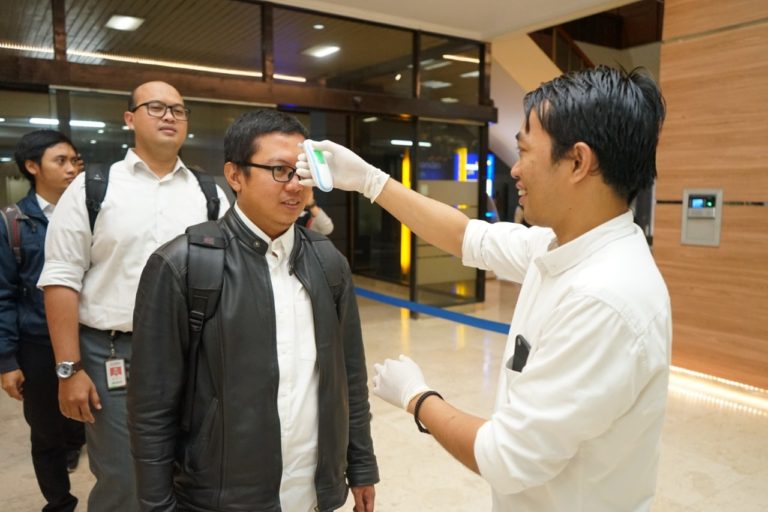 Cegah Virus Corona, Kemenperin Cek Suhu Tubuh Tamu hingga Pegawai