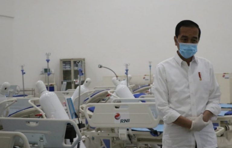 Jokowi: RS Darurat Penanganan COVID -19 Telah Siap Digunakan