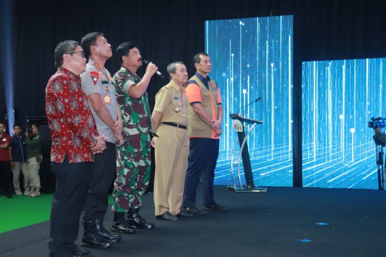 Panglima TNI dan Kapolri Launching Aplikasi Lancang Kuning