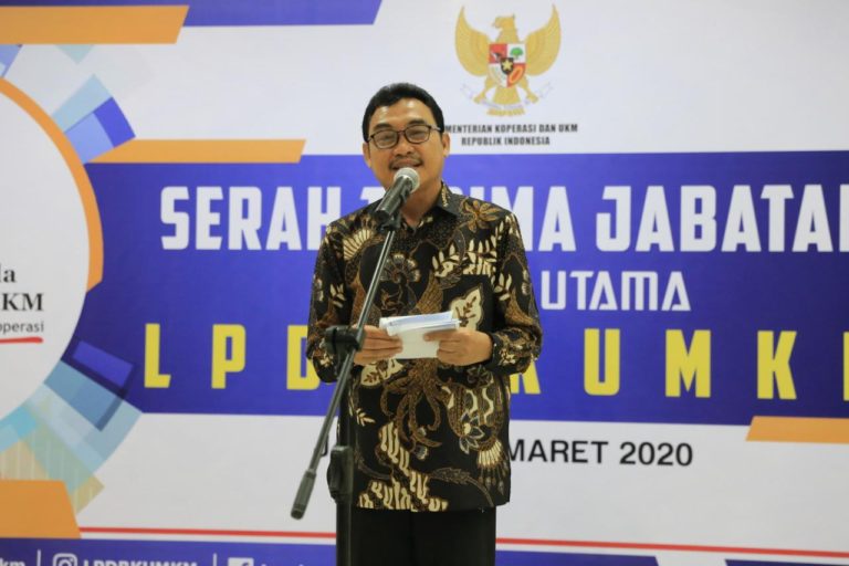 Jabat Dirut LPDB, Supomo Ingin Lembaganya Ramah Bagi Pelaku KUMKM
