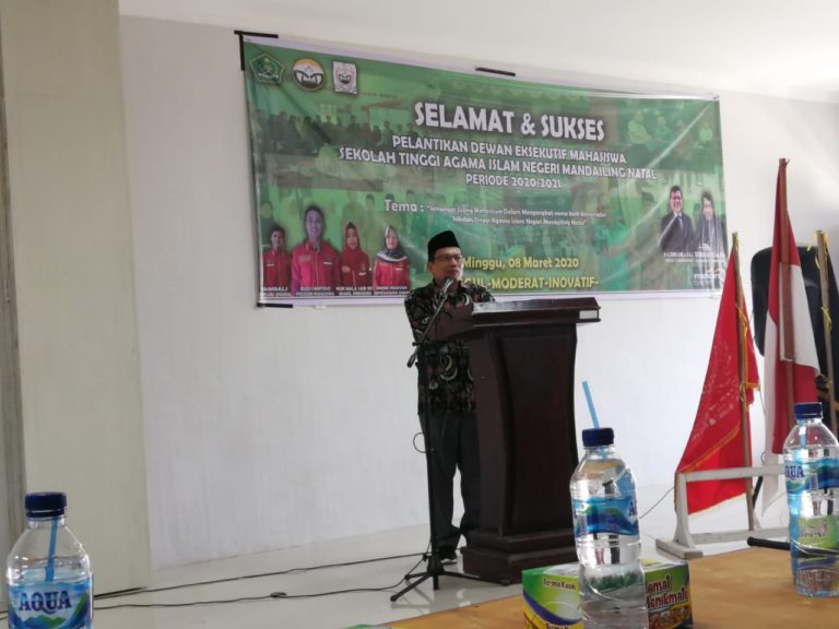 Ketua STAIN Madina Ajak Organisasi Mahasiswa Sinergi Kembangkan Kampus