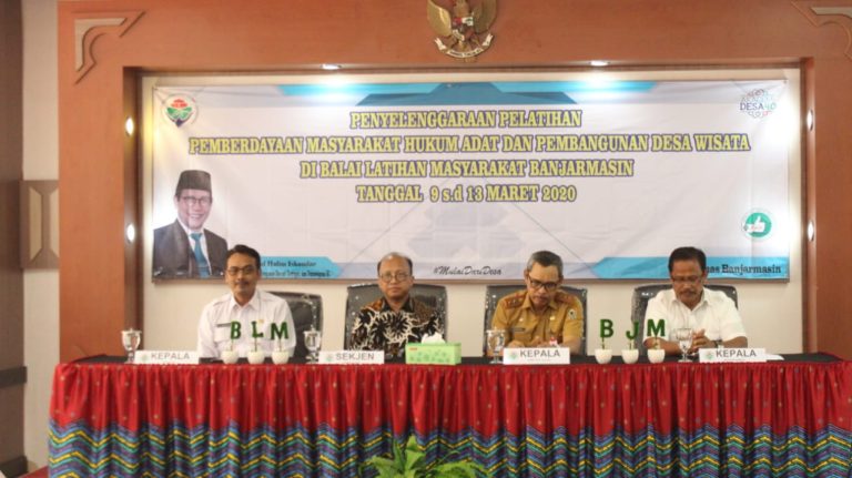 BLM Banjarmasin Dorong Pembangunan Desa Percontohan