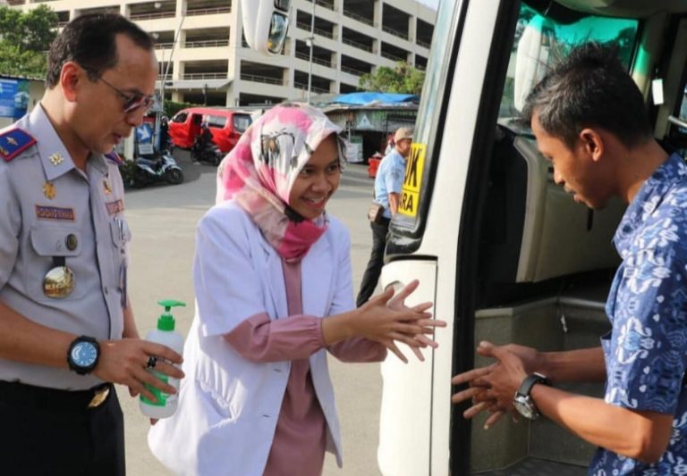 Waspada Corona, Terminal Depok Sediakan Posko Kesehatan