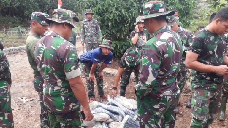 Kegiatan TMMD di Depok Tetap Berjalan Ditengah Ancaman Virus Corona