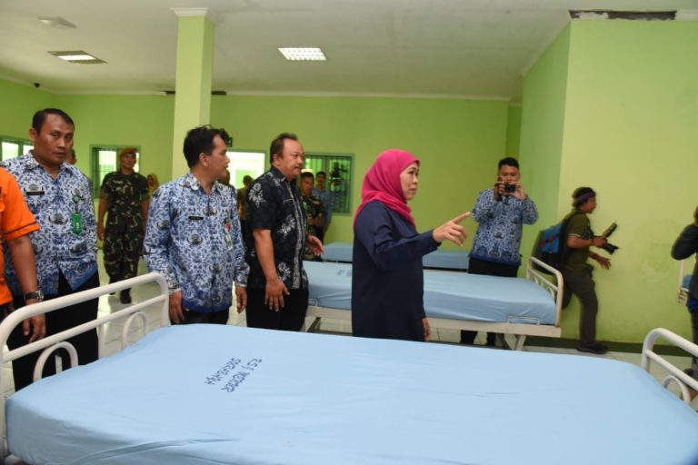 Antisipasi Penanganan Covid-19, Khofifah Siapkan 132 Ruang Isolasi Tambahan