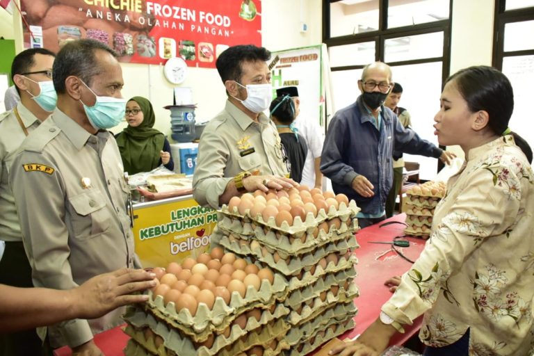 Bersama Mitra, Mentan Jamin Pasokan Bahan Pangan Tersedia Sampai Lebaran