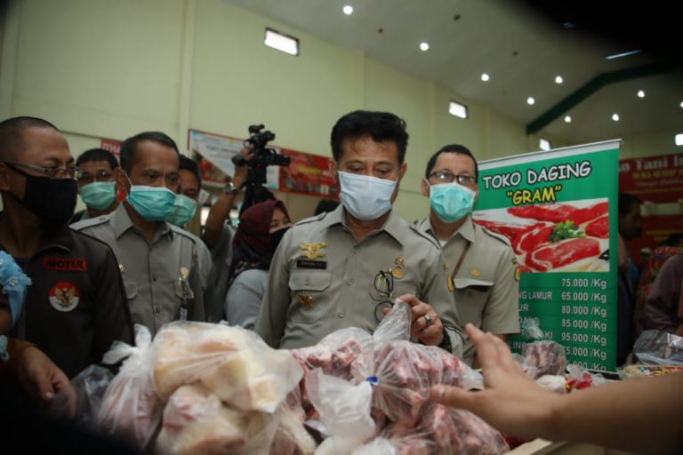 Sidak Pasar, Mentan Ingatkan Masyarakat Tidak Perlu Panic Buying