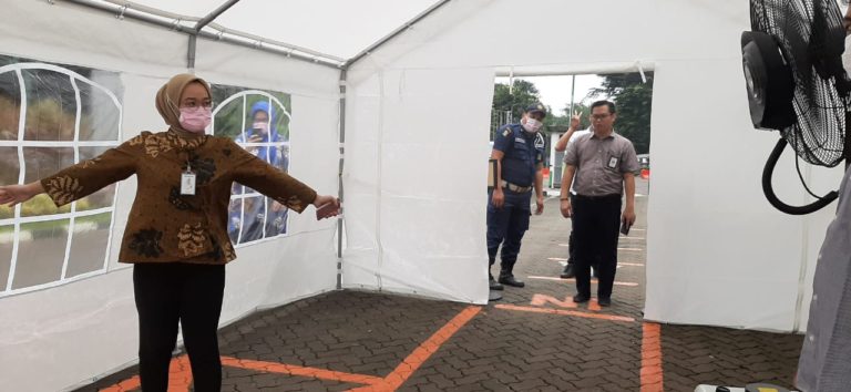 Upaya Kementan Cegah Penyebaran Covid-19 dengan Disinfektan Both