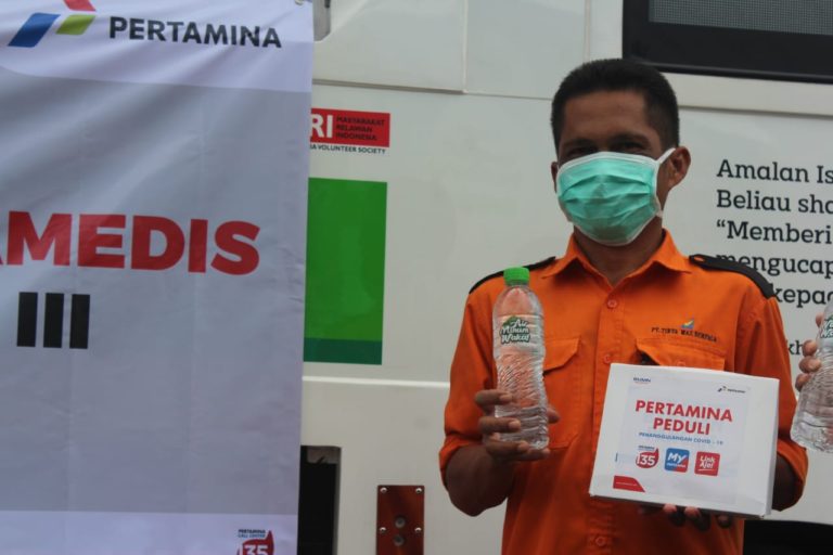 Pertamina Peduli, Bantu Makanan Siap Saji untuk Petugas Medis