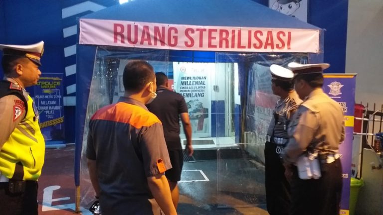 Cegah Penyebaran Corona, Polres Depok Siapkan Dua Ruang Sterilisasi