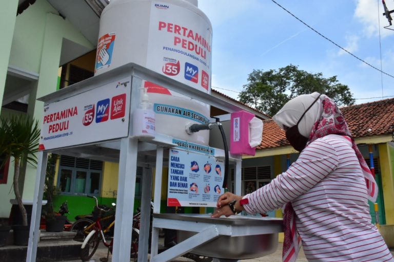 Pertamina Tangkal Penyebaran COVID-19 di Indramayu