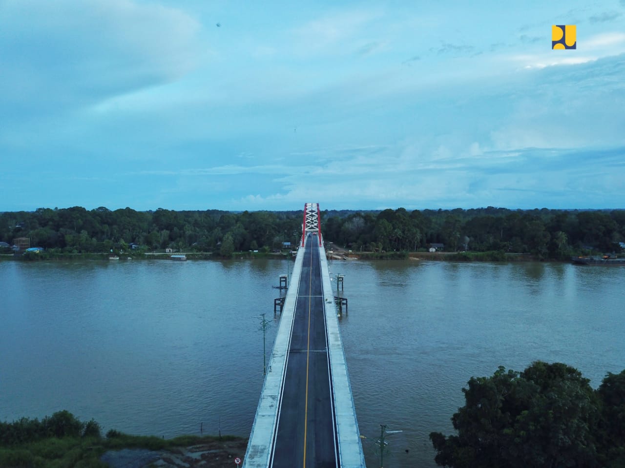 Rampung Tumbang Samba Jembatan Pertama Gunakan Tipe P