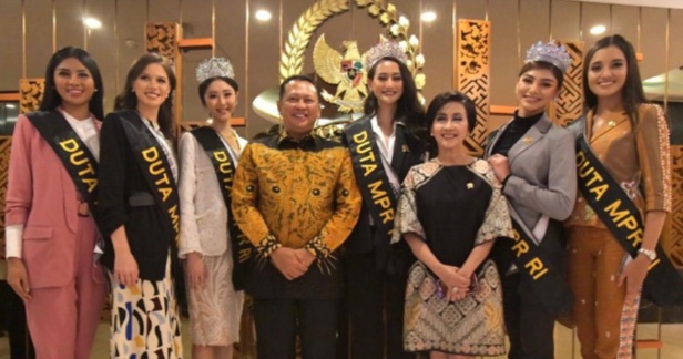 Puteri Indonesia Jadi Duta MPR, Bamsoet: Sosialisasikan Empat Pilar Dikancah Dunia