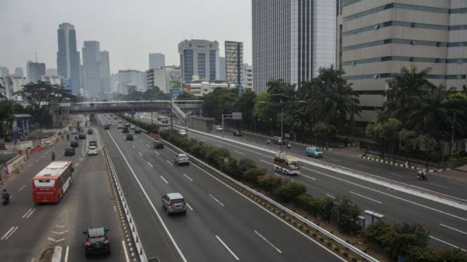 Kebijakan WFH, Kemacetan Hingga Kecelakaan di Jakarta Alami Penurunan