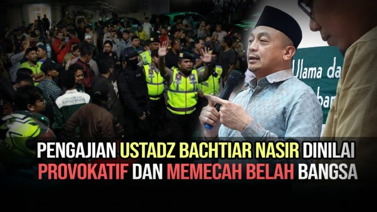 Pengajian Ustadz Bachtiar Nasir di Malang Dibubarkan Massa