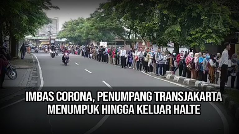 Operasional MRT dan TransJakarta Dibatasi, Penumpukan Penumpang Tak Terkendali