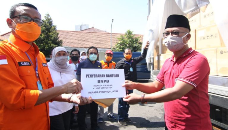 Terima Bantuan 41.000 PCR, Kapasitas Lab di Jatim Meningkat jadi 1102 Test/Hari