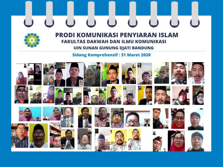 UIN Bandung Gelar Ujian Komprehensif Secara Online