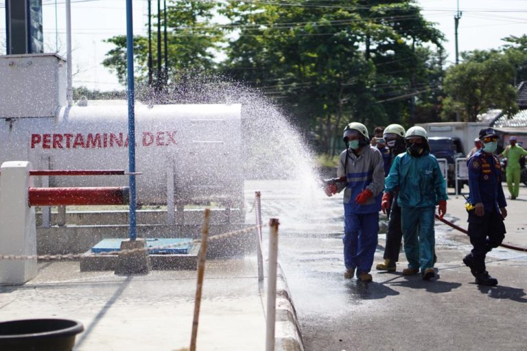 Pertamina dan  Hiswana Migas Sterilkan 600 SPBU di Jawa Bagian Barat