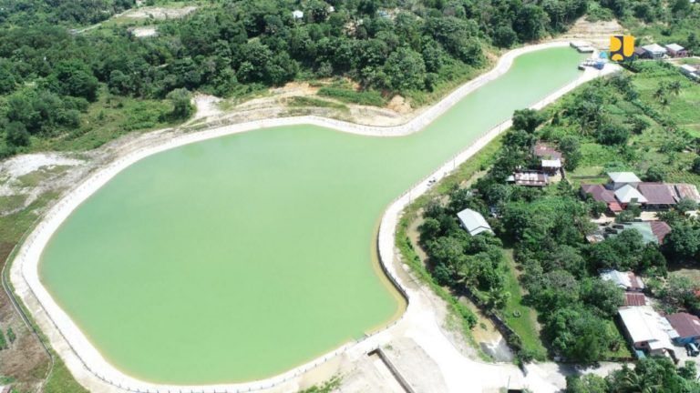 Kementerian PUPR Selesaikan Pembangunan Embung Rawa Sari Berkapasitas Tampung 112.000 m3 di Tarakan