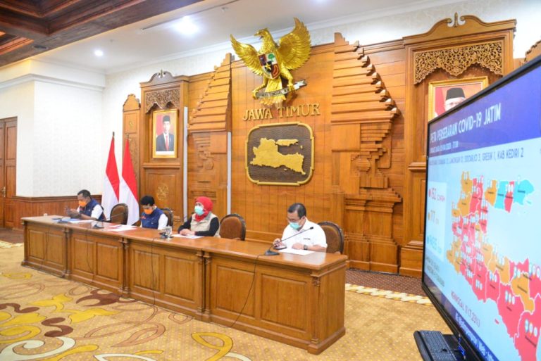 Pemprov Jatim Alokasikan Rp 2,384 Trilliun atau 6,8 Persen dari APBD untuk Penanganan Covid-19
